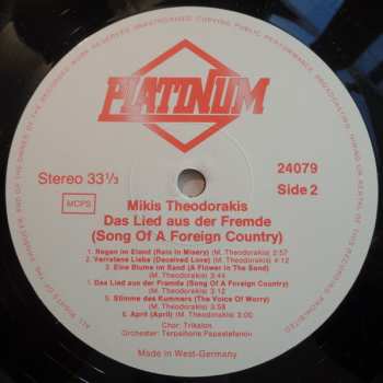 3LP/Set di cofanetti Mikis Theodorakis: Zorbas