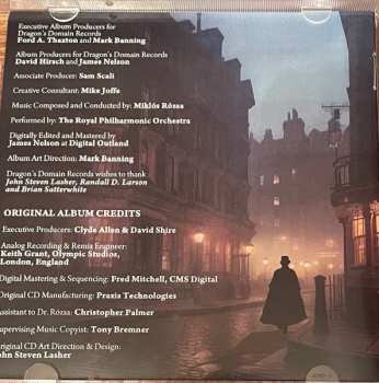 CD Miklós Rózsa: Time After Time (Original Motion Picture Score) LTD