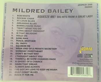 CD Mildred Bailey: Squeeze Me! Big Hits From A Great Lady