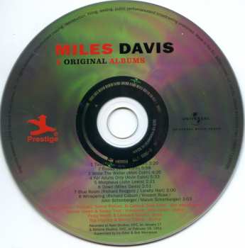 5CD/Set di cofanetti Miles Davis: 5 Original Albums