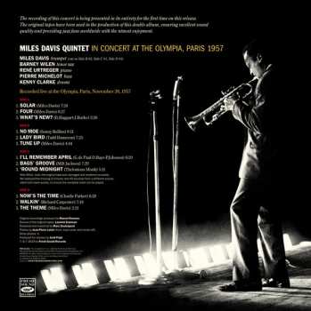 2LP Miles Davis: In Concert At The Olympia, Paris 1957