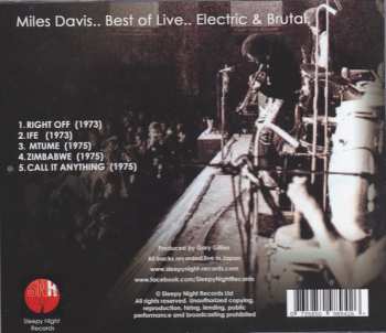 CD Miles Davis: Best Of Electric Live