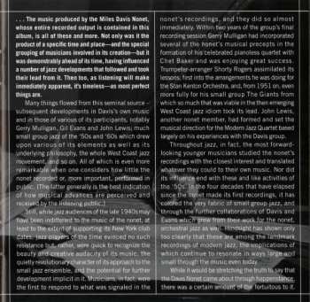 CD Miles Davis: Birth Of The Cool