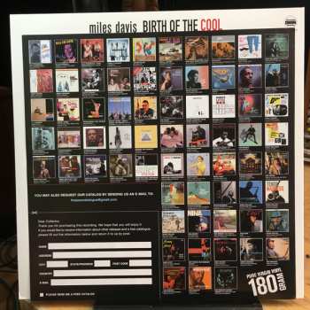 LP Miles Davis: Birth Of The Cool