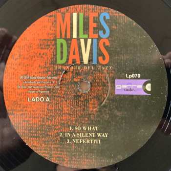 LP Miles Davis: Grandes Del Jazz