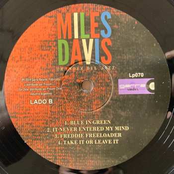 LP Miles Davis: Grandes Del Jazz