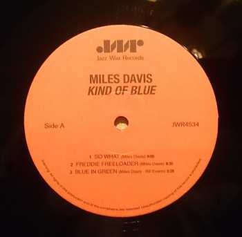 LP Miles Davis: Kind Of Blue LTD