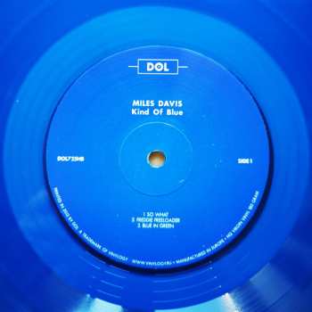 LP Miles Davis: Kind Of Blue CLR