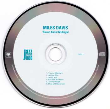CD Miles Davis: 'Round About Midnight