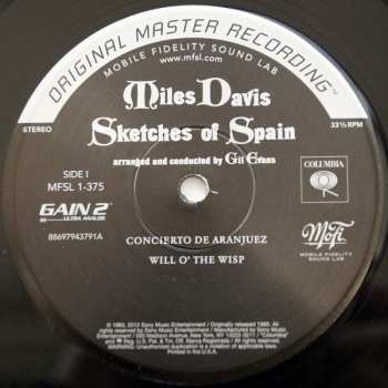 LP Miles Davis: Sketches Of Spain LTD | NUM