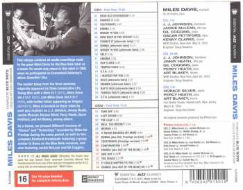 2CD Miles Davis: Complete Blue Note 1952-54 Studio Sessions