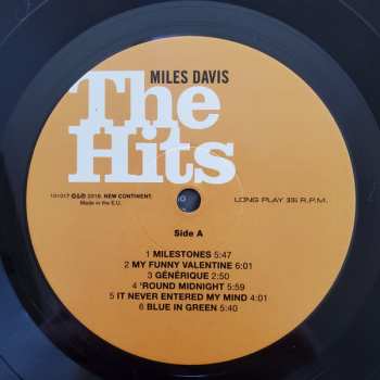 LP Miles Davis: The Hits