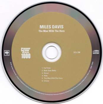 CD Miles Davis: The Man With The Horn LTD