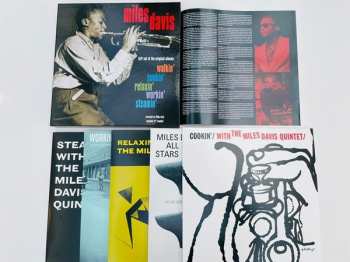 5LP/Set di cofanetti Miles Davis: Walkin', Cookin', Relaxin', Workin', Steamin' 
