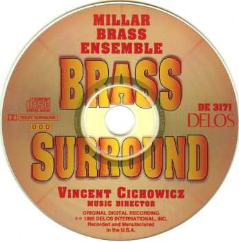 CD The Millar Brass Ensemble: Brass Surround