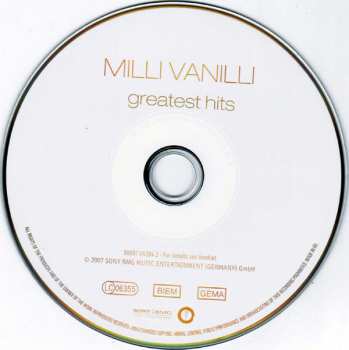 CD Milli Vanilli: Greatest Hits