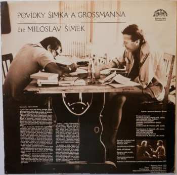 LP Miloslav Šimek: Povídky Šimka A Grossmanna (MODRÝ ŠTÍTEK)