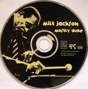 CD Milt Jackson: Mostly Duke