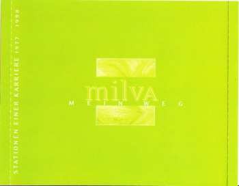 CD Milva: Mein Weg (Stationen Einer Karriere 1977 - 1998)