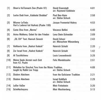 CD Mimi Sheffer: Cantorial Highlights 2 – Revival Of Synagogue Music In Europe (Belebung Synagogaler Musik In Europa)