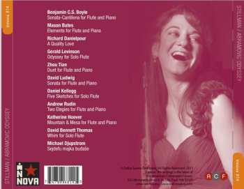 2CD Charles Abramovic: Odyssey (11 American Premieres For Flute And Piano)