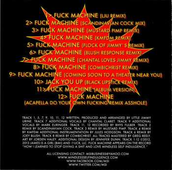 CD Mindless Self Indulgence: Fuck Machine