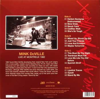 2LP/CD Mink DeVille: Live At Montreux 1982 LTD | NUM