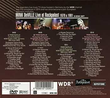 2CD/DVD Mink DeVille: Live at Rockpalast 1978 & 1981