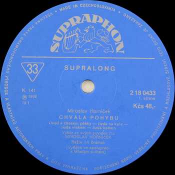 LP Miroslav Horníček: Chvála Pohybu