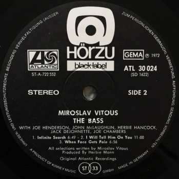 LP Miroslav Vitous: The Bass