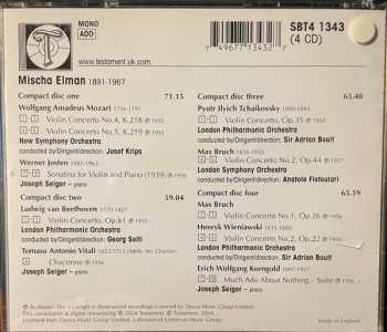 4CD/Set di cofanetti Ludwig van Beethoven: Violin Concertos: The Complete Decca Recordings, Vol.I 