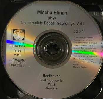 4CD/Set di cofanetti Ludwig van Beethoven: Violin Concertos: The Complete Decca Recordings, Vol.I 