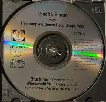 4CD/Set di cofanetti Ludwig van Beethoven: Violin Concertos: The Complete Decca Recordings, Vol.I 