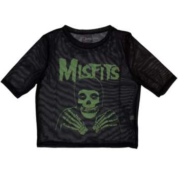 Merch Misfits: Donne Crop Top Green Hands