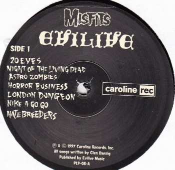 LP Misfits: Evilive