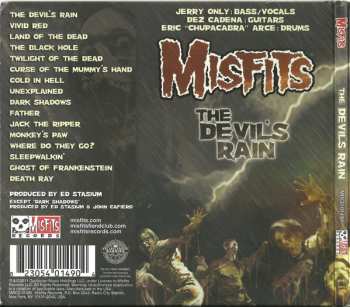 CD Misfits: The Devil's Rain LTD