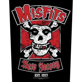 Merch Misfits: Applicazione sulla schiena Biker 