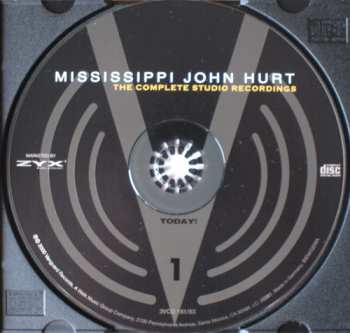 3CD Mississippi John Hurt: The Complete Studio Recordings