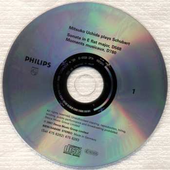 8CD/Set di cofanetti Franz Schubert: Mitsuko Uchida Plays Schubert