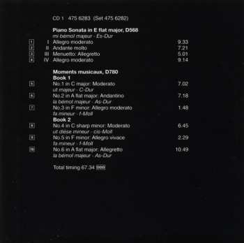 8CD/Set di cofanetti Franz Schubert: Mitsuko Uchida Plays Schubert