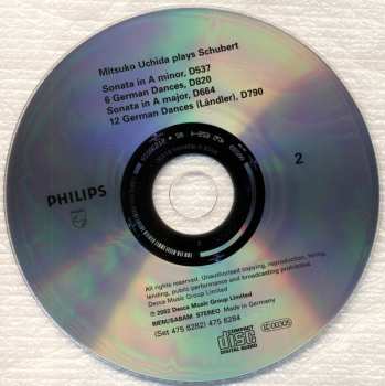 8CD/Set di cofanetti Franz Schubert: Mitsuko Uchida Plays Schubert