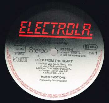 LP Mixed Emotions: Deep From The Heart