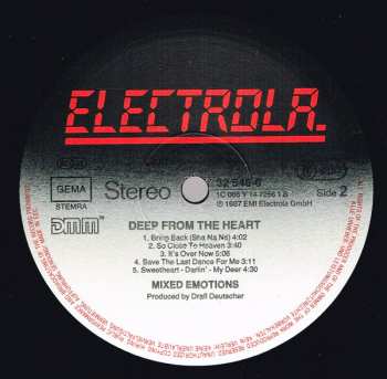 LP Mixed Emotions: Deep From The Heart