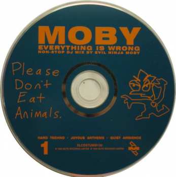 2CD Moby: Everything Is Wrong (DJ Mix Album)