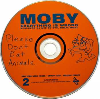 2CD Moby: Everything Is Wrong (DJ Mix Album)