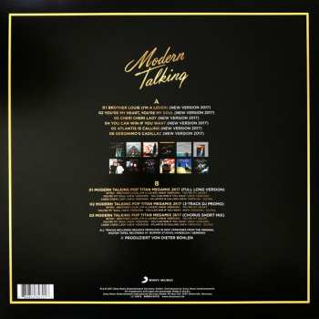 LP Modern Talking: Back For Gold - The New Versions CLR