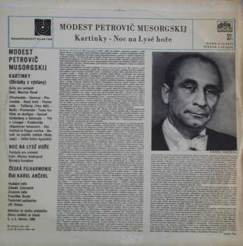 LP The Czech Philharmonic Orchestra: Kartinky / Noc Na Lysé Hoře