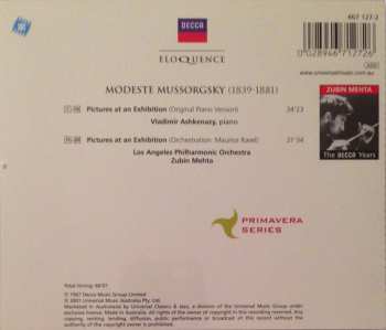 CD Vladimir Ashkenazy: Pictures At An Exhibition