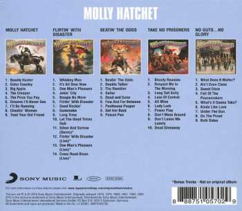 5CD/Set di cofanetti Molly Hatchet: Original Album Classics
