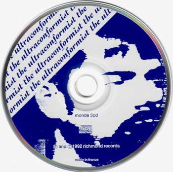 CD Momus: The Ultraconformist (Live Whilst Out Of Fashion)